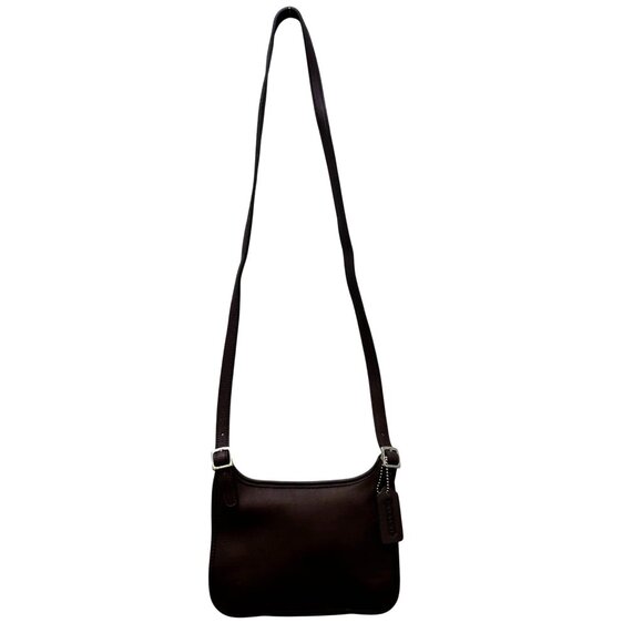 Coach Vintage Brown Leather Crossbody Bag - Picture 6 of 12